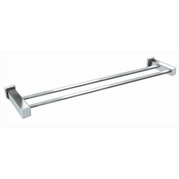 Dawn Kitchen & Bath Products Dawn Kitchen 8212 Square Series 24 In. Double Rail Towel Bar 8212 - main